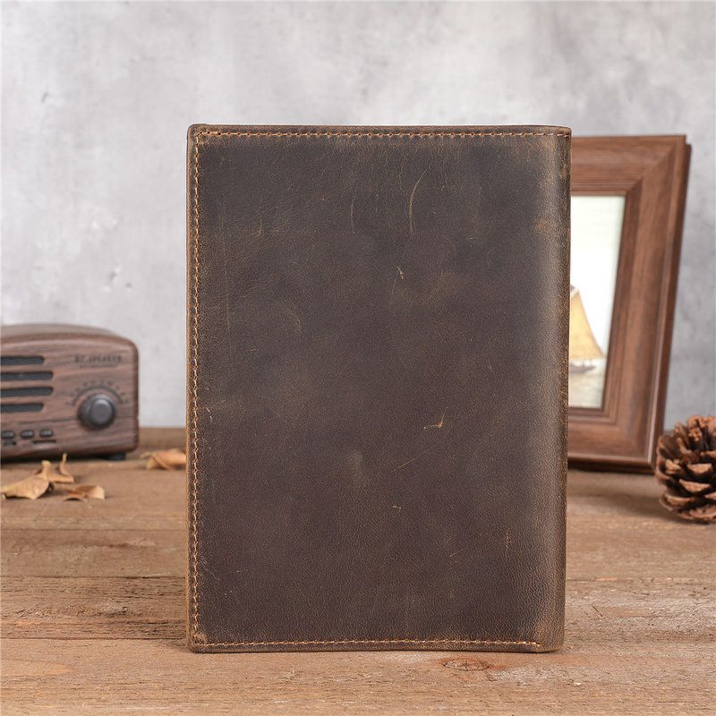 Nuovo portadocumenti da viaggi - Leather Wallet Men recensione e prezzo