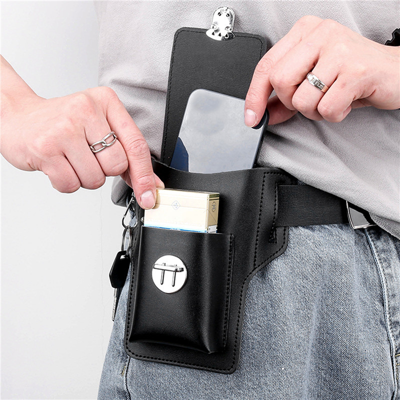 Borsa da cintura per telefono  - Leather Wallet Men recensione e prezzo